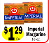 3
$129
Ea.
Imperial
Margarine
16 oz.