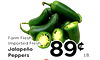 Farm Fresh Imported Fresh Jalapeño 89¢ Peppers LB.