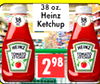 38 oz. Heinz Ketchup 98 2