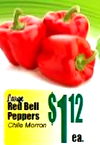 Red Bell Peppers ea.