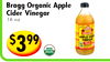 Bragg Organic Apple Cider Vinegar 16 oz $399 APPLE VINE
