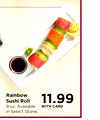 Rainbow Sushi Roll