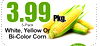 White, Yellow Or Bi-Color Corn