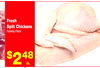 Fresh
Split Chickens
Family Pack
Family Pack
$248
lb.
