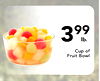 399 lb. Cup of Fruit Bowl