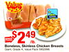 Boneless, Skinless Chicken Breasts