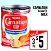 CARNATION CLAVEL MILK Nestle Carnation 100% Leche evaporado SALE 3 PZ $5