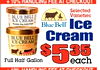 + 10% HANDLING FEE AI CHECKOUT Selected Varieties BLUE BELL ICE CREAM Blue Bell' Ice BLUE BELL Cream ICE CREAM Full Half Gallon