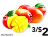 3/$2 MANGOES