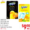 Ingles ADVANTAGE - - - - - Swiffer DUSTERS Swiffer HEAVY DUTY. DUSTERS 360° 180 2X 6 - - SWIFFER Gain - DUSTERS OR DRY REFILLS 6-32 Count - Selected Varieties SAVE 1.00 ea. ea.