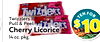 Twizzlers
Pull & Peel
Cherry Licorice
14 oz. pkg.
R
TEN FO
$10