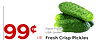 Farm Fresh USA Grown LB. Fresh Crisp Pickles