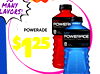 SO
MANY
LAVORS!
POWERADE
$125
6