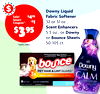 Downy Liquid Fabric Softener 32 or 51 oz., Scent Enhancers 5.5 oz., or Downy or Bounce Sheets 50-105 ct.