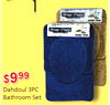 Shuggy Daddy $999 Dahdoul 3PC Bathroom Set