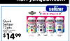 TRY A seltzer MIX PACK Quirk QUiRK Seltzer - - - - - - - - - 12pks. selected varieties, 12oz. cans $1499 BEACH GLUTEN de -