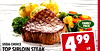 FAMILY PACK USDA CHOICE TOP SIRLOIN STEAK 499 LB