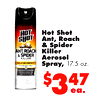 Hot Shot Ant, Roach & Spider Killer Aerosol Spray