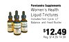 Perelandra Supplements Women's Health Liquid Tinctures Includes Fem Cycle, UT Balance, and Yeast Buster BUSTER - - - - - - - - CYCLE $12.49 Reg. $14.29-14.39