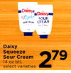 Daisy Squeeze Sour Cream