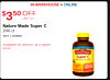 IN-WAREHOUSE + ONLINE $350 LIMIT OFF 15 Nature Made Super ? 200 ct Item 1169865 Available for delivery at a higher price. Nature Made Super C with Vitamin Dr & Zec -
