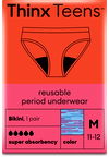 Thinx Teens reusable period bikini underwear