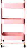 3-Tier Metal Rolling Carts