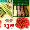 For your - convenience, Daily! fresh, nutritious vegetables cut in store daily & ready to use! Choose from over 4 dozen different fresh items. SWEET Juicy 1 Lb. Pkg.