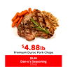 $$4.884.88lblb
Premium Duroc Pork Chops
Dan-o's Seasoning
$5.99
3.5 oz