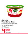Marzetti Strawberry Glaze (13.5 oz.) or Sugar Free Strawberry Glaze (12.75 oz.)