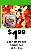 Scarlett Pearls Tomatoes 10 Oz. Pkg.
