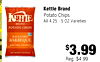 Kettle Brand KETTLE Potato Chips All 4.25 - 5 OZ Varieties BRAND POTATO CHIPS BACKYARD BARBEQUE. $3.99 Reg. $4.99