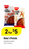 Raley's Pretzels