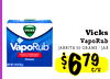 VICKS Vicks VapoRub VapoRub JARRITA 50 GRAMS/JAR $679