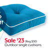 Outdoor single cushions