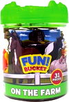 Mini Figure Toy Bucket