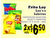 Frito Lay Ruffler Lay's o Sabritas VARIEDADES SELECTAS SELECT VARIETIES BOLSA 4.75-9.25 OZ./BAG Lay's 2x$ PZS. 650