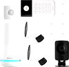 SimpliSafe - Home Security System Plus with Indoor and Outdoor Cameras - 12 Piece System - Whie