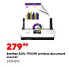 - - - 27999 Brother ADS-1700W wireless document scanner 24341272