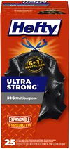 Hefty® Ultra Strong™ 30 Gallon Extra Large Drawstring Trash Bags - 25 Count