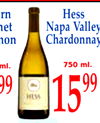 urn
net
non
Hess
Napa Valley
Chardonnay
ml.
99
ge
750 ml.
1599
Clos