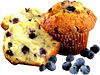 Blueberry Pudding Cake or Blueberry Muffins