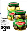 1111
Claussen
Claussen
Pickles
Pickles
Select Varieties
Select Varieties
20-32 oz.
20-32 oz.
$$339898