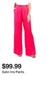 Satin Iris Pants