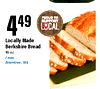 449 PROUD TO SUPPORT LOCAL Locally Made Berkshire Bread 16 oz From Braintree, MA