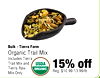 Bulk - Tierra Farm Organic Trail Mix Includes Tierra Trail Mix and USDA 15% off Tierra Raw ORGANIC Reg. $10.99-13.99/lb Mix Only