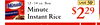 SAVE 50 12-14 oz. Box Minute Minute $229 Instant Rice