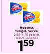 Hostess Single Serve