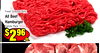 Fresh Ground Daily!
Fresh Ground Daily!
All Beef
All Beef
Hamburger
Hamburger
Family Pack
Family Pack
$$229696
lb.
lb.