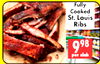 Fully Cooked St. Louis Ribs 9 98 per slub